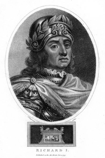 I. Richárd angol király, 1799. alkotó: J. Chapman