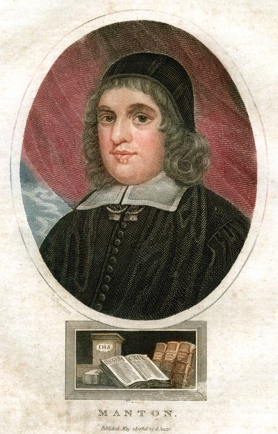 Thomas Manton, puritán pap, 1816 alkotó: J. Chapman