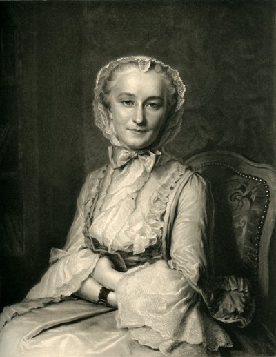 „Mademoiselle Sallé portréja”, 1750-es évek, 1908. alkotó: J Chauvet