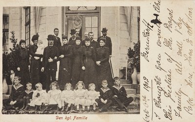A dán királyi család alkotó: J. Peterson and Co