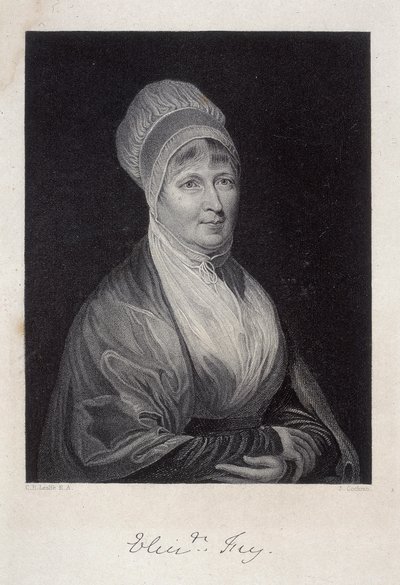 Elizabeth Fry, 1844 alkotó: J. Cochran