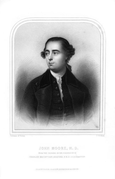 John Moore skót orvos és író, 1870. alkotó: J. Cochran
