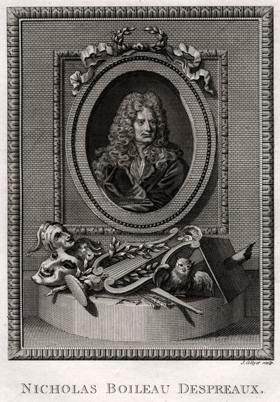 Nicholas Boileau-Despreaux, 1775 alkotó: J. Collyer