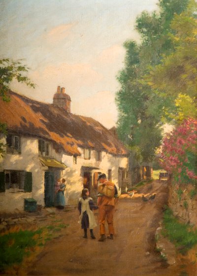Home Along (Dashpers Lane, Brixham, Devon) alkotó: J. Cooke