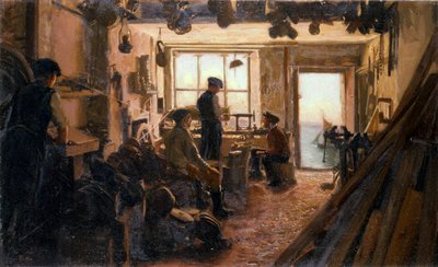 A blokkgyártó boltja alkotó: J. Cooke