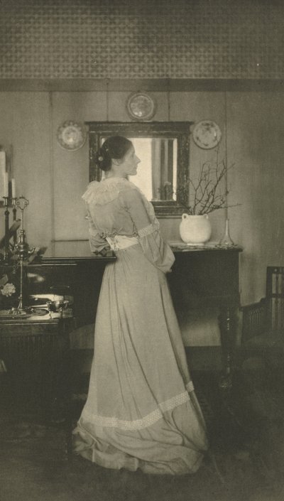 Kameramunka: Mrs. C. portréja, 1907. alkotó: J. Craig Annan