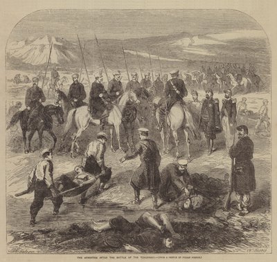 A fegyverszünet a csernajai csata után alkotó: J. H. Nicholson