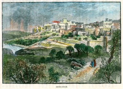 Betlehem, Palesztina, 1885. alkotó: J Harmsworth