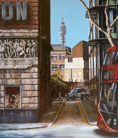 Odian v Post Office, 2015 (olaj, vászon) alkotó: J Hugh L Beattie