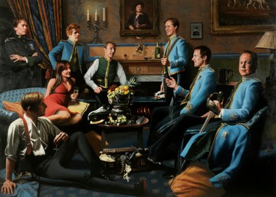 Portrait of a Mess, 2000-2010 (olaj, vászon) alkotó: J Hugh L Beattie