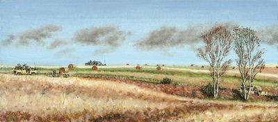 SCOUTING, 2018 (olajfestmény) alkotó: J Hugh L Beattie