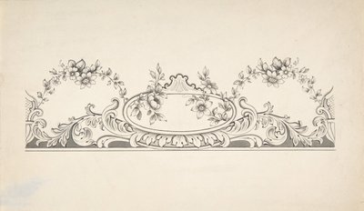 Paneldekorációs terv, 1828-40. alkotó: J Hulme