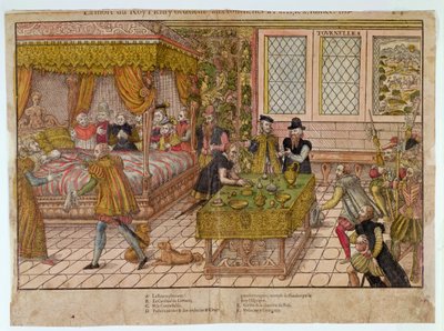 II. Henrik (1519-59) halála 1559. július 10 alkotó: J. J. and Tortorel, J. Perrissin