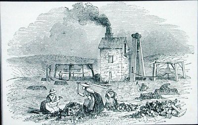 Rézércek törése és válogatása a "Cyclopaedia of Useful Arts & Manufactures"-ból, szerkesztette Charles Tomlinson, 1880-as évek körül (metszet) alkotó: J. Jackson