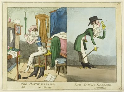 A Dandy Dressing; A Dandy Dressed alkotó: J. Lewis Marks