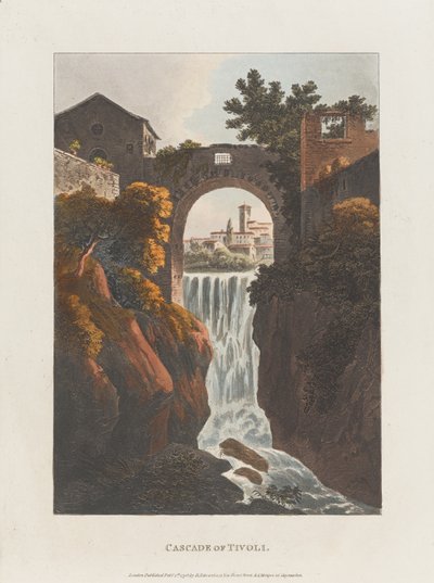 Tivoli kaszkádja alkotó: J. Merigot