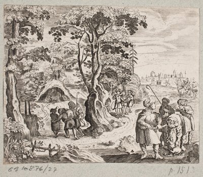 Illusztráció: Adam Olearius: „Perzsa Rosenthal, Schich Saadi zseniális költő […]”, Schleswig 1660 alkotó: J. Muller
