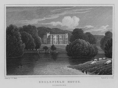 Englefield House, Berkshire (metszet) alkotó: John Preston Neale