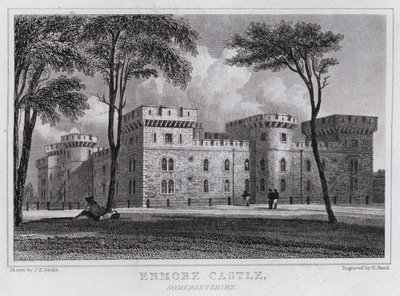 Enmore kastély, Somersetshire (metszet) alkotó: John Preston Neale