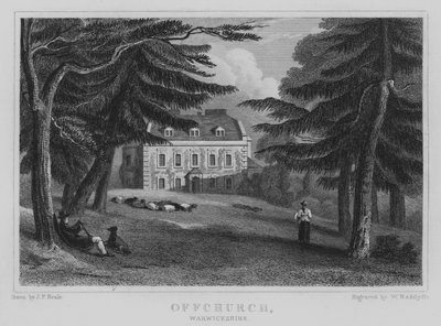 Offchurch, Warwickshire (metszet) alkotó: John Preston Neale
