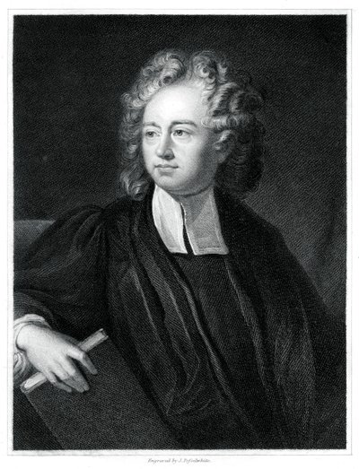 Richard Bentley angol teológus, klasszikus tudós és kritikus, 1834. alkotó: J. Posselwhite