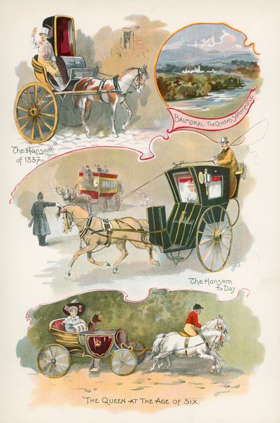 Az 1837-es Hansom és a mai Hansom alkotó: J. R. Sinclair