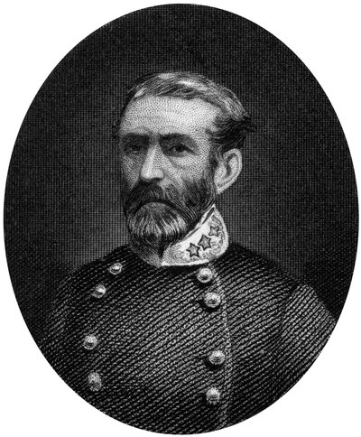 Braxton Bragg, konföderációs tábornok, 1862-1867. alkotó: J. Rogers