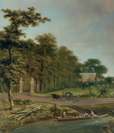Egy vidéki ház alkotó: J. and Velde, A.van Hackaert