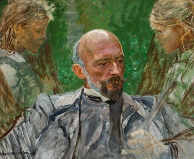 A művész és a múzsák alkotó: Jacek Malczewski