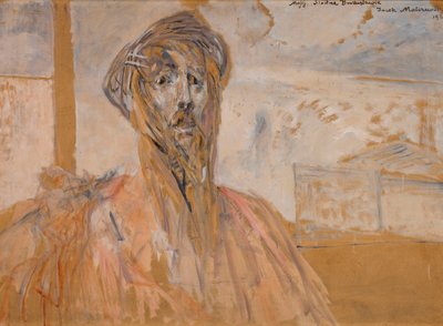 Önarckép, vázlat alkotó: Jacek Malczewski