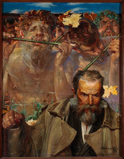 Egy dal története - Adam Asnyk portréja alkotó: Jacek Malczewski