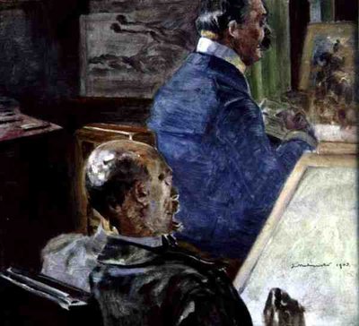 A Művész Stúdióban alkotó: Jacek Malczewski