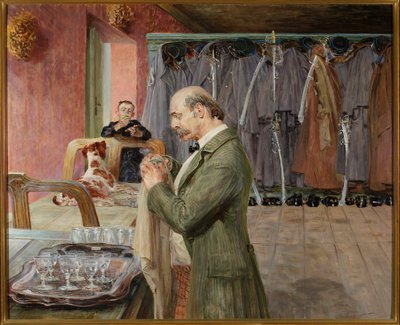 Életem - a triptichon középső része alkotó: Jacek Malczewski