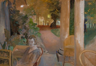 A verandán alkotó: Jacek Malczewski