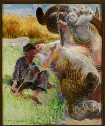Pásztor és hárpia alkotó: Jacek Malczewski