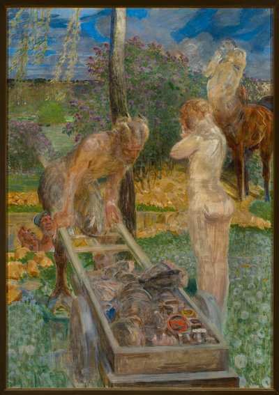 Egy festőinas temetése alkotó: Jacek Malczewski