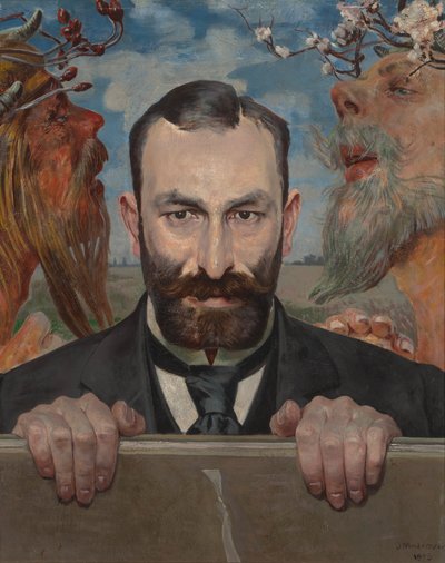 Feliks Jasieński portréja alkotó: Jacek Malczewski