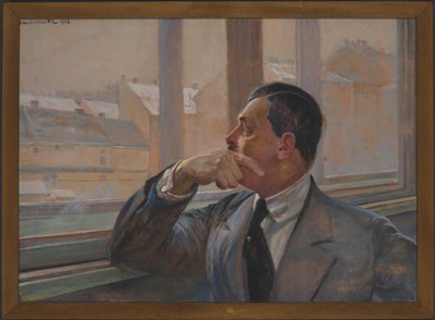 Mieczysław Gąsecki portréja alkotó: Jacek Malczewski