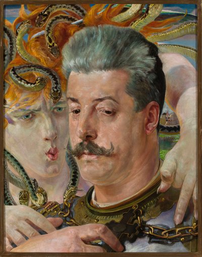 Tadeusz Błotnicki portréja Medúzával alkotó: Jacek Malczewski