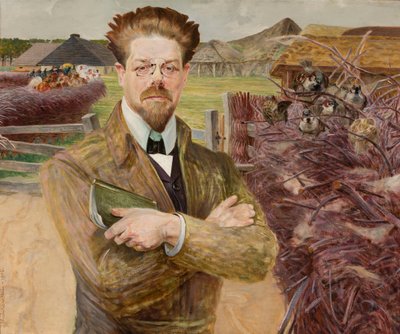 Władysław Reymont portréja alkotó: Jacek Malczewski