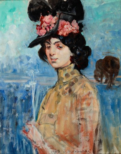 Zofia Atteslander portréja alkotó: Jacek Malczewski