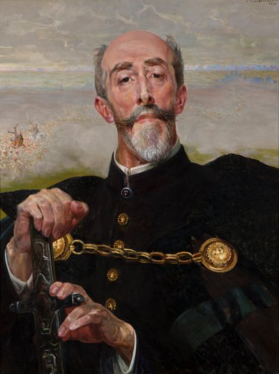 Antoni Wodzicki gróf portréja alkotó: Jacek Malczewski