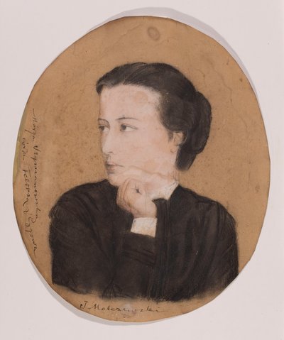 Unokatestvére, Maria Szymanowska portréja alkotó: Jacek Malczewski