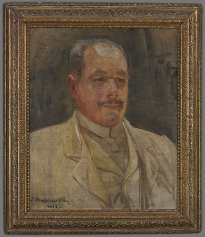 Férfi portréja alkotó: Jacek Malczewski
