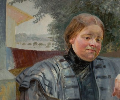 Helena nővér portréja alkotó: Jacek Malczewski