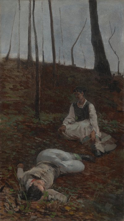 Jelenet a „Balladyna” című darabból alkotó: Jacek Malczewski