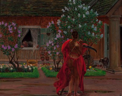 Thanatosz alkotó: Jacek Malczewski