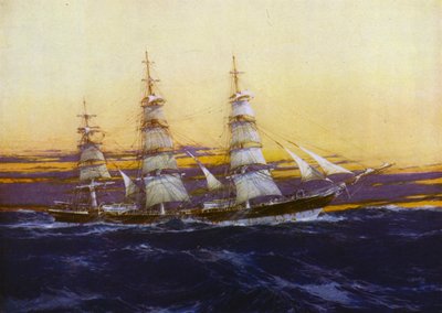 Clipper hajók: Szász Cedric alkotó: Jack Spurling