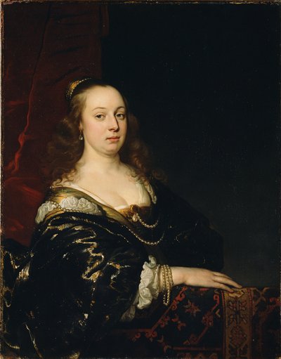 Női portré, 1647 körül alkotó: Jacob Adriensz Backer