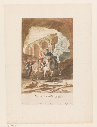 Ruiters a beszélgetésben Az út sem vezet félre (cím a tárgyon) alkotó: Jacob Andreas Fridrich (I)